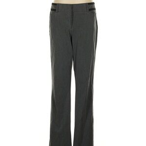New York & Company Gray Signature Fit Super Stretch Straight Leg Pants NWT